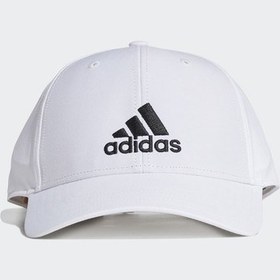 Resim Adidas Unisex Şapka Beyaz Siyah GM6260 Bballcap Lt Emb 