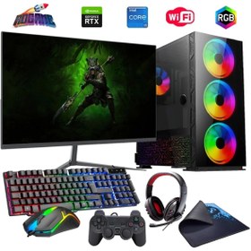 Resim I5 13400F 16GB DDR4 480SSD 12GB RTX3060 27\ 165Hz Mon. Oyun Bilgisayarı (Gaming SET) 
