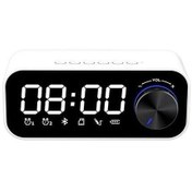 Resim Recci RSK-W11 Fm/tf Çift Alarmlı Dijital Saatli Wireless Bluetooth 5.0 Speaker Hoparlör 3W 1200MAH 