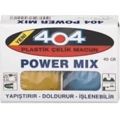 Resim 404 Power Mıx Plastik Çelik Macun 40 gr Araç İçi ve Dış Temizlikte Profesyonel Performans 