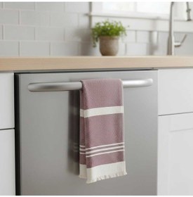 Resim Pamuklu , Püsküllü , Yüksek Emiş Güçlü El Ve Kurulama Bezi Mutfak Havlusu 30 X 50 Cm - Kiremit Kiremit 