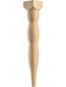 Resim Ahşap Kayın Sehpa Ayağı / St1065 