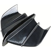 Resim Tongdashop Su Kaydırma Desenli Yamaha Suzuki Kawasaki Honda Genel Fiber Kanat Motor Aksesuarı 