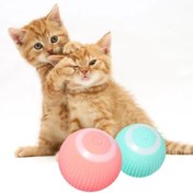 Resim İnteraktif Şarjlı Led Kedi Köpek Oyun Topu 