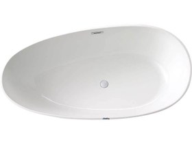 Resim Bağımsız Küvet | Kapadokya | Sanacryl - 86x168 / Siyah/Beyaz / 1 Kişilik 