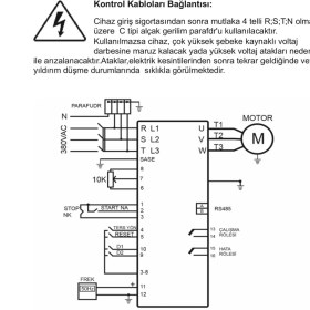 Resim Sofkon 37KW Ac Motor Hız Kontrol Cihazı (Frekans Konvertörü) 