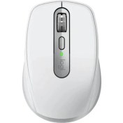 Resim Logıtech Mx Anywhere 3s Kompakt Optik Sensörlü Sessiz Bluetooth Kablosuz Mouse Beyaz 910-006930 
