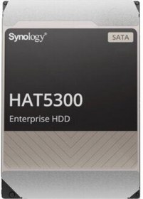 Resim Synology HAT5300-12T DSK 3.5'' 12TB 7200RPM SATA6 256MB SİYAH Dahili Disk Synology