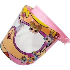 Resim jetfast Lol Bebek Kız Çocuk Oynar Başlıklı Yüz Koruyucu Siperlik Koruma 