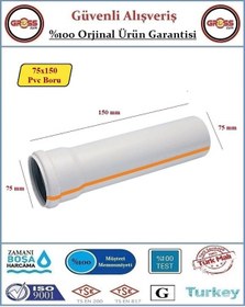 Resim Fırat Pvc Boru - 75x150mm 75mm 