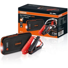 Resim Osram 12v Akü Takviye Cihazı (BOOSTER) (500A) (5V 2.4A 9V 2A POWERBANK ÖZELLİKLİ 6000MAH) 