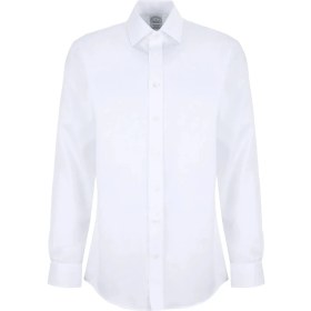 Resim Brooks Brothers Beyaz Erkek Regular Fit Gömlek BBSS26MSH041 