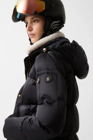 Resim Sport Hella Kaz Tüyü Kadın Kayak Montu Siyah - Siyah / XXL 