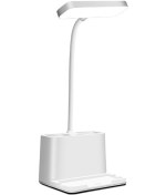 Resim Çocuklar İçin Kalemlikli Fonksiyonel Led Masa Lambası, Öğrenciler İçin Küçük Şarj Edilebilir Masa Lambası, Göz Dostu Okuma Lambası 