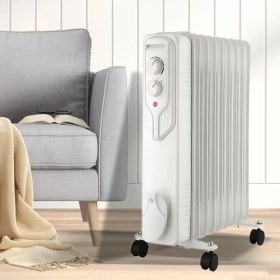 Resim 9 Dilim 2000W Yağlı Radyatör Beyaz 