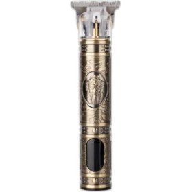 Resim Rado RD-378 Profesyonel Deluxe LCD Ekran Saç Sakal Ense Çizim Tıraş Makinesi 