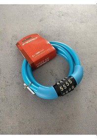 Resim Impact Şifreli Bisiklet Kilidi 8 x 1000 MM Mavi 