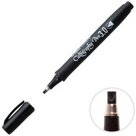 Resim Supreme Kaligrafi Kalemi 3mm N:epf-243 Siyah Renkli Yüksek Kalite Kaligrafi Aracı 12 Li Paket 
