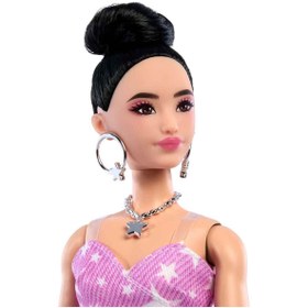 Resim Barbie Deluxe Style Bebekler JJN71 