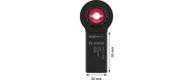 Resim Mena Rise 1x Pro Maıı 32 Sc Dolgu Bıçağı (Silikon, Genişlik 32 Mm, Professional Aksesuar Çok Fonksiyonlu Makine) 