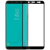 Resim Kuzey Samsung J8 5D Tam Kaplayan Ekran Koruyucu Cam 
