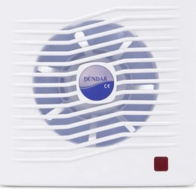 Resim Dündar 15x15 cm L-10 2200 D/D 220 230 Volt Monofaze Ev Tipi Plastik Banyo Tuvalet Fanı Lüks Aspiratör 