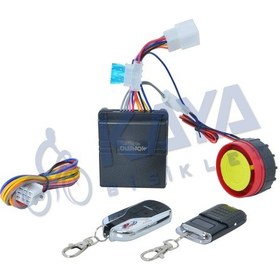 Resim Motosiklet Alarm Seti Uzaktan Çalıştırma Start Stop Yüksek Ses 