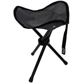 Resim Gray Wolf Üçgen Kamp Taburesi - Siyah Tb100 Siyah 