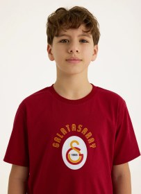 Resim Gs Store House Of Clubs Galatasaray 1905 Klasik Büyük Çocuk T-shirt Sarı - Kırmızı 
