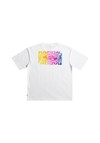 Resim Quiksilver Radical Flag Erkek Çocuk Tişört Beyaz 