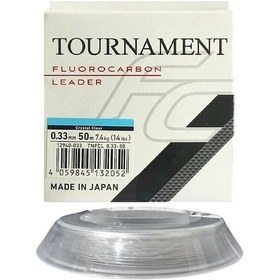 Resim Daiwa Tournament Fc 0.33mm 50m %100 Fluorocarbon Misina 