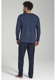 Resim Pijadore 1686 Erkek Uzun Kollu Pijama Takım 001 