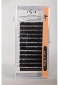 Resim Ellea Çek Bırak İpek Kirpik 0.7 Kalınlık C Kıvrım 10 Mm Uzunluk 