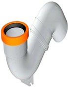 Resim AKSUFEZ Wc Es Sifon 110x87 Pvc Pimaş Marka 