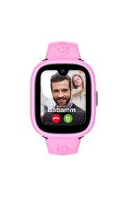 Resim Wiky Watch 5 Plus Akıllı Çocuk Saati - Görüntülü Arama, Gps, Sos, Sağlık Takibi, Güvenli Alan Pembe 