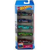 Resim Hot Wheels Beşli Araba Seti HW Drift HTV51 