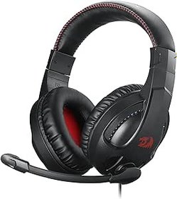 Resim Redragon H211 Cronus Siyah Kablolu Oyun Kulaklığı, Stereo surround ses, Gürültü Önleyici Mikrofon, Dinamik RGB Arka Işık, 40 mm Sürücüler, Kulak Üstü Kulaklık 