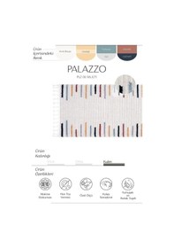 Resim Cool Halı Palazzo Renkli Yolluk Antre Koridor Halı Bukle Kabartmalı İskandinav Yatak Odası Halısı Renkli 