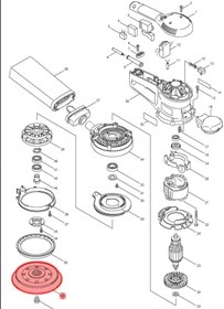 Resim Nesta Makita Bo6030 Yumuşak Taban 150mm Ürün Kodu 196684-1 