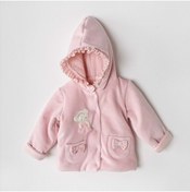 Resim Andy Wawa Pembe Kız Bebek Mont Pembe 