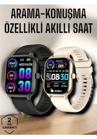Resim Suya Dayanıklı Bluetooth Akıllı Saat Gps Adımsayar Nabız & Zindelik Takibi 