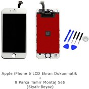 Resim iPhone 6 Uyumlu Dokumatik Lcd Ekran + Montaj Tamir Seti 