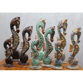 Resim River World Kumlu Denizatı 3'lü Ahşap 