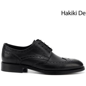 Resim Gönderi(R) Gönderi R Erkek Siyah Bağcıklı Hakiki Deri Klasik Ayakkabı Ddma80338401 Siyah 