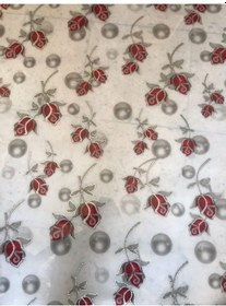 Resim Polset Şeffaf Desenli Masa Örtüsü 80Cm X 180Cm 1.8Mm Pvc Masa Ört 