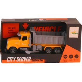 Resim Limon Oyuncak Limon C-003A Kamyon Sesli Işıklı Pilli 1:32 3+ 