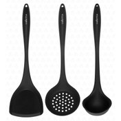 Resim Valletta Navas 3'lü Servis Seti - Siyah 