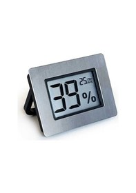 Resim AEK-Tech Metal Çerçeve Dijital Higrometre Termometre Nem Ölçer 