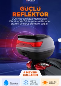 Resim WOGEN Wg41 Arka Çanta 41 Litre Sırt Dayamalı Premium (NARDO GRİ) 