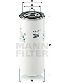 Resim MANN WK9627 Yakıt Filtresi Fh Fl Fm Nh Serisi T 
